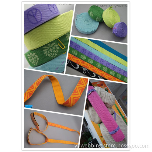 Jacquard Polyester Hollow Strap Customized